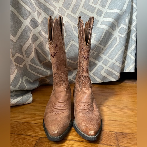 Justin McKayla Leather Cowboy/Western Boots - Picture 6 of 14